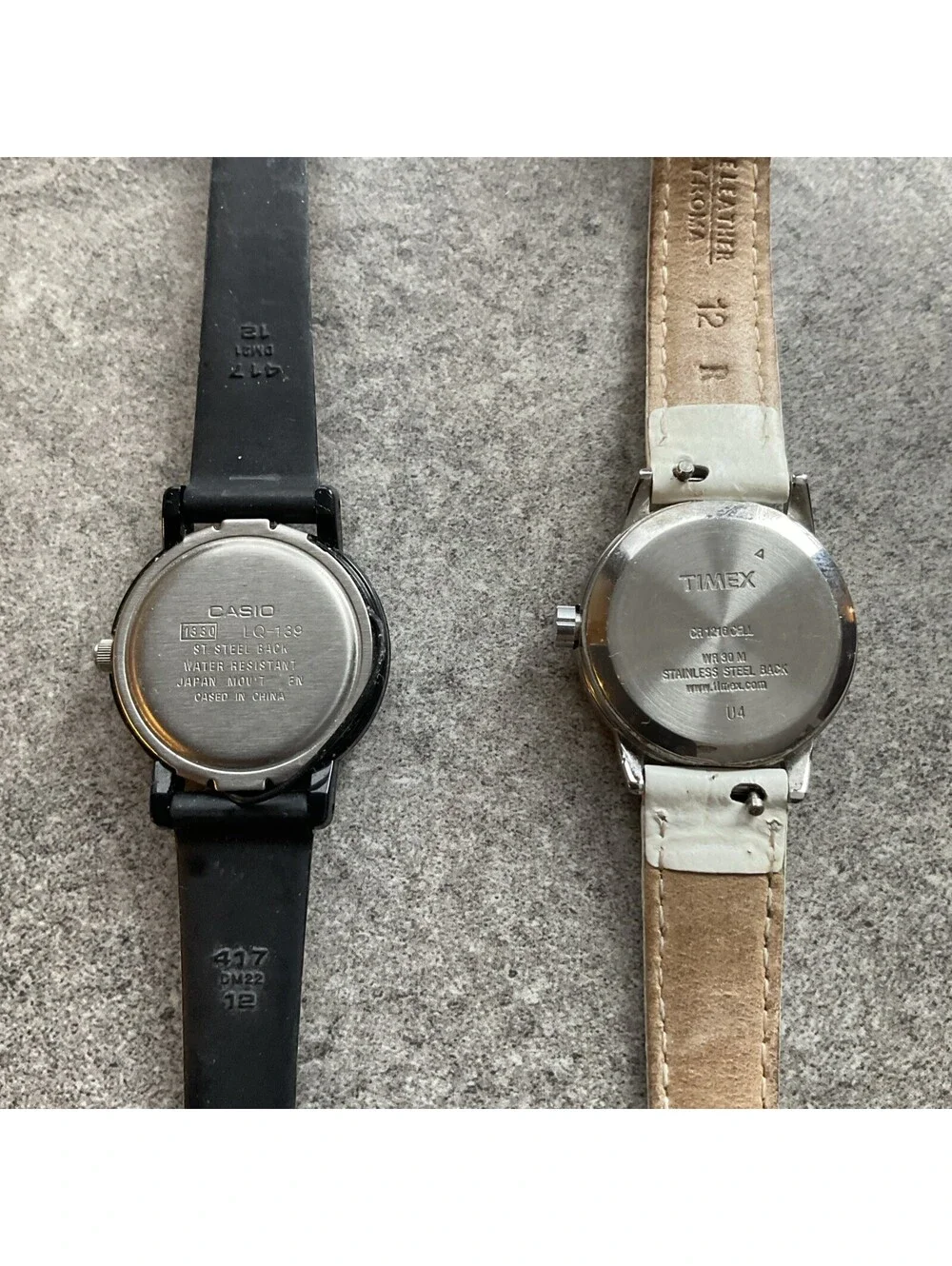 Pair Casio And Timex Womens Watches Both Watches Run Great A14